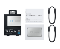 Samsung Portable SSD T7 Touch 2TB USB 3.2 Gen. 2 Srebrny - 541046 - zdjęcie 21